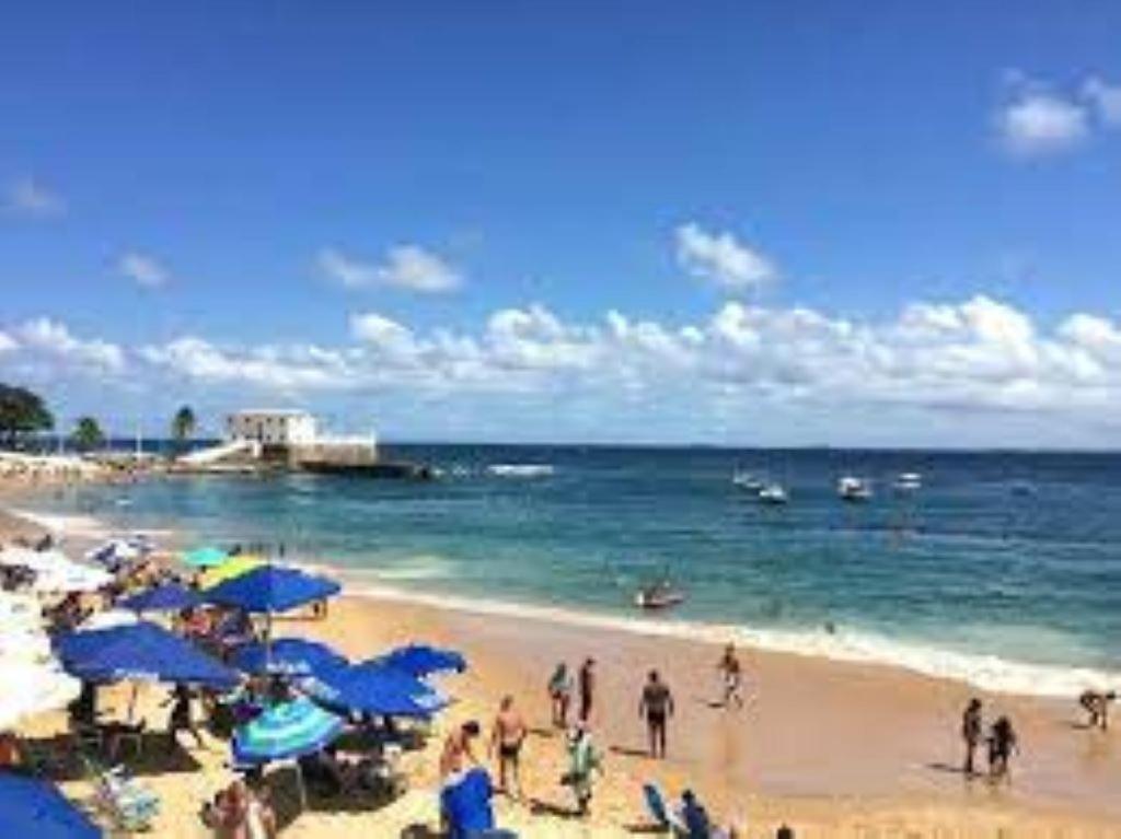 Maravilhoso Apartamento 2 Quartos Com Ofuro Porto Da Barra Salvador Summer Barra Flat ภายนอก รูปภาพ