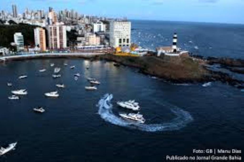Maravilhoso Apartamento 2 Quartos Com Ofuro Porto Da Barra Salvador Summer Barra Flat ภายนอก รูปภาพ